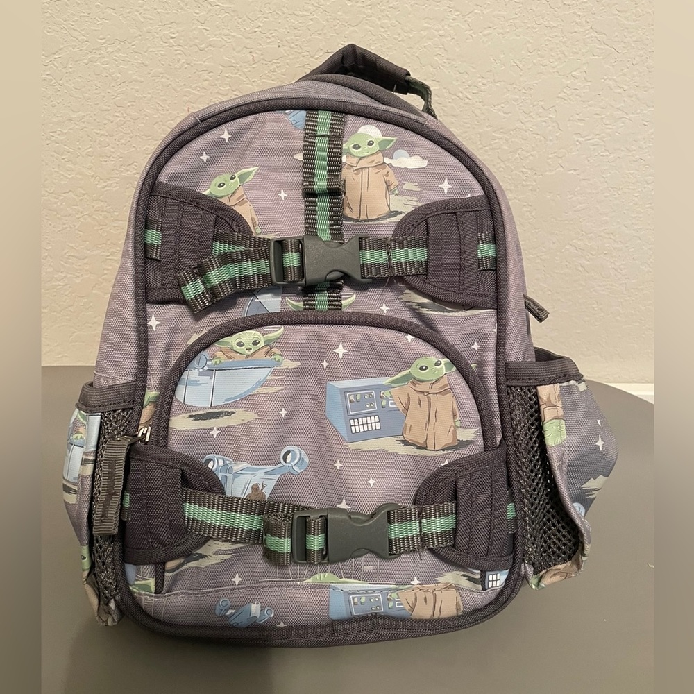 PBKids Mackenzie The Mandalorian Grogu Glow-in-the-Dark Mini Backpack